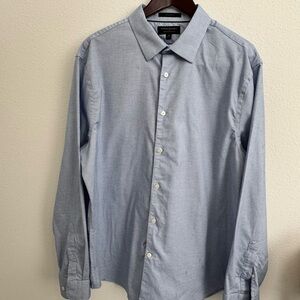 Banana Republic Blue Dress Shirt Classic Button-Down